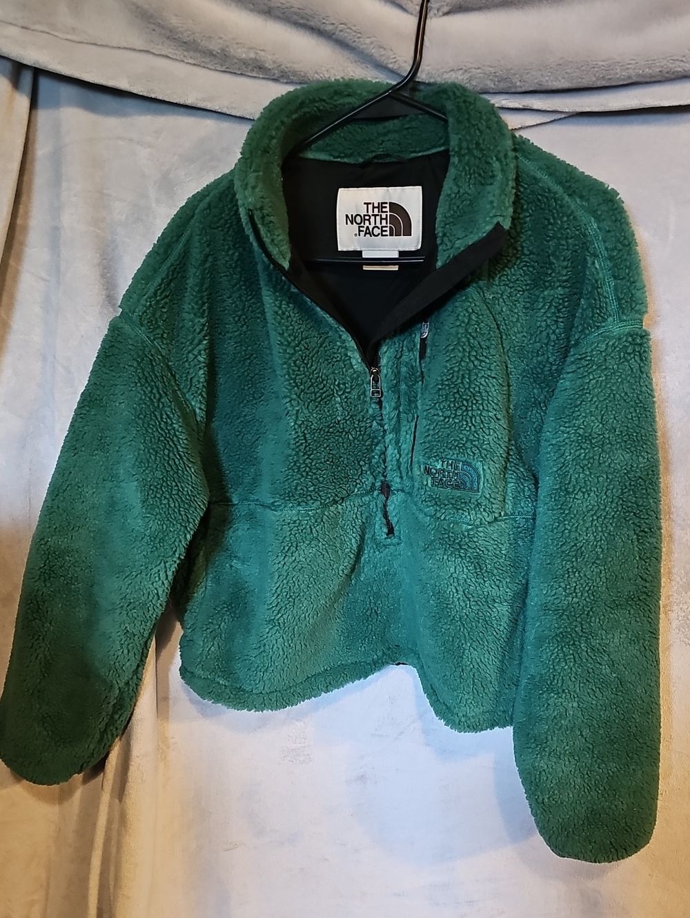 The North Face Green Fleece Pullover